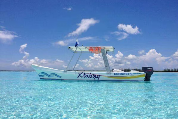 Playa Mia Grand Beach and Water Park near Secrets Aura Cozumel with beachfront attractions and family-friendly water activities