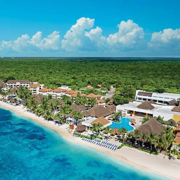 Sunscape Sabor Cozumel family-friendly all-inclusive resort with beachfront pools, water activities, and colorful Caribbean atmosphere.